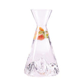 Alaskan maker - Caraffa in vetro borosilicato con topografia Monte Everest, Trasparente